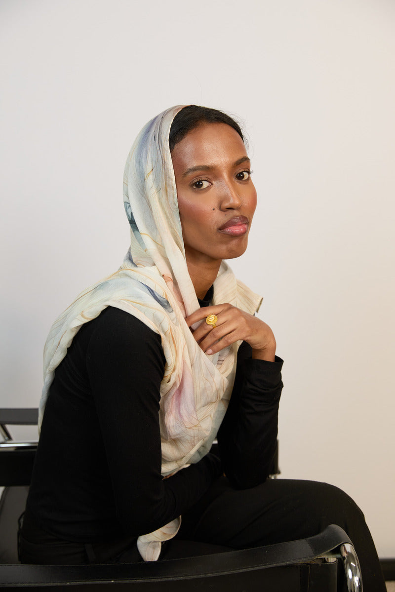 Soft Elegance Printed Modal Hijab