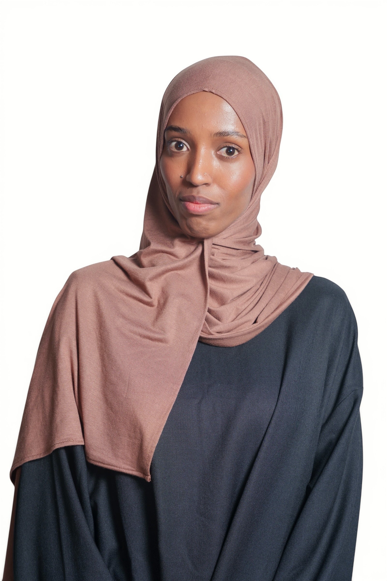 CARAMEL PREMIUM JERSEY HIJAB (Light Brown)