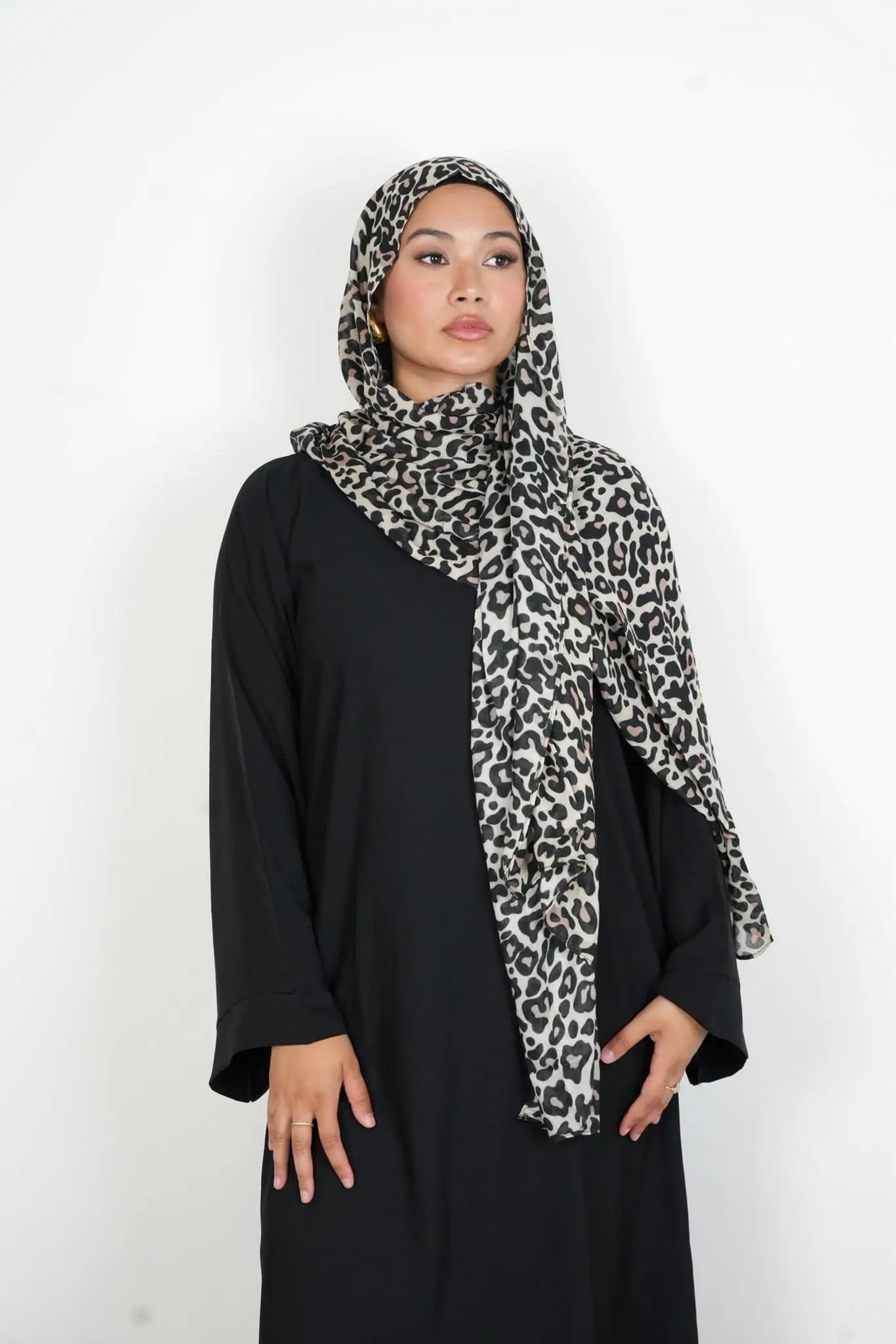 Zebra Print Modal Hijab Dar-Al-Hayya