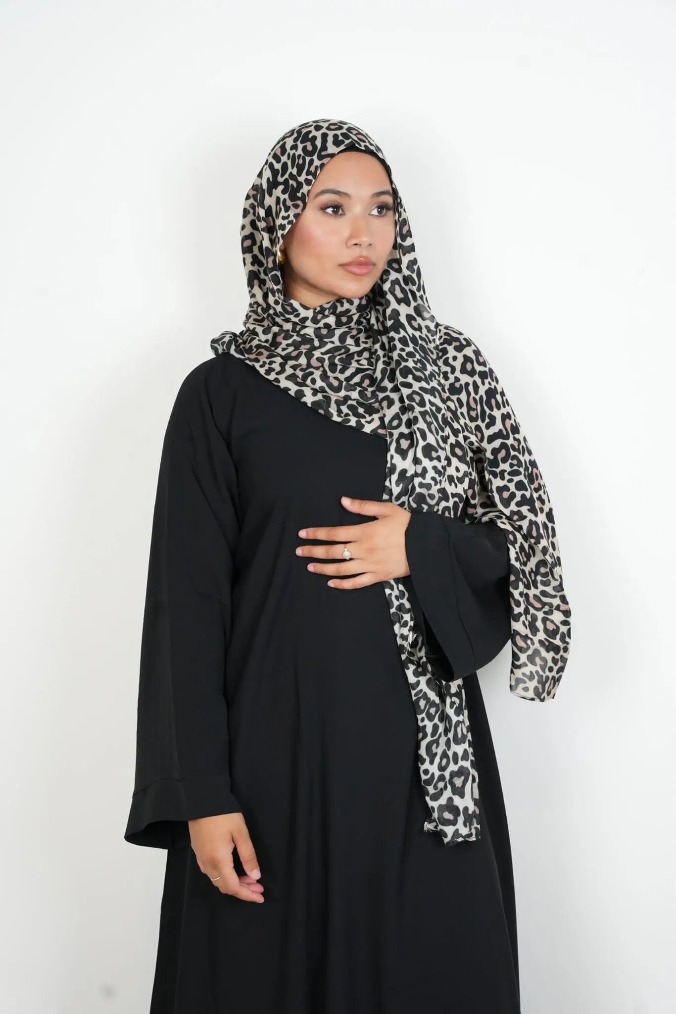 Zebra Print Modal Hijab Dar-Al-Hayya