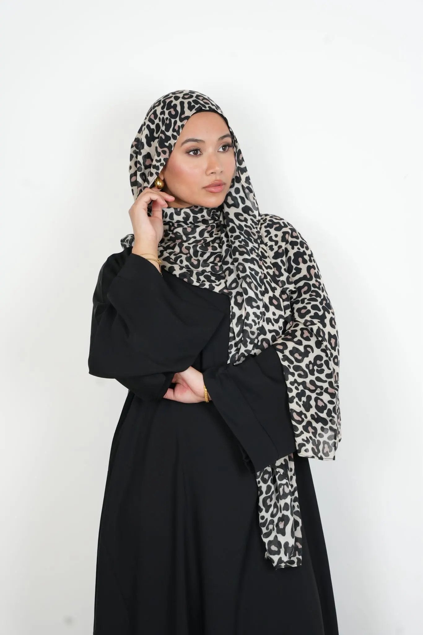 Zebra Print Modal Hijab Dar-Al-Hayya