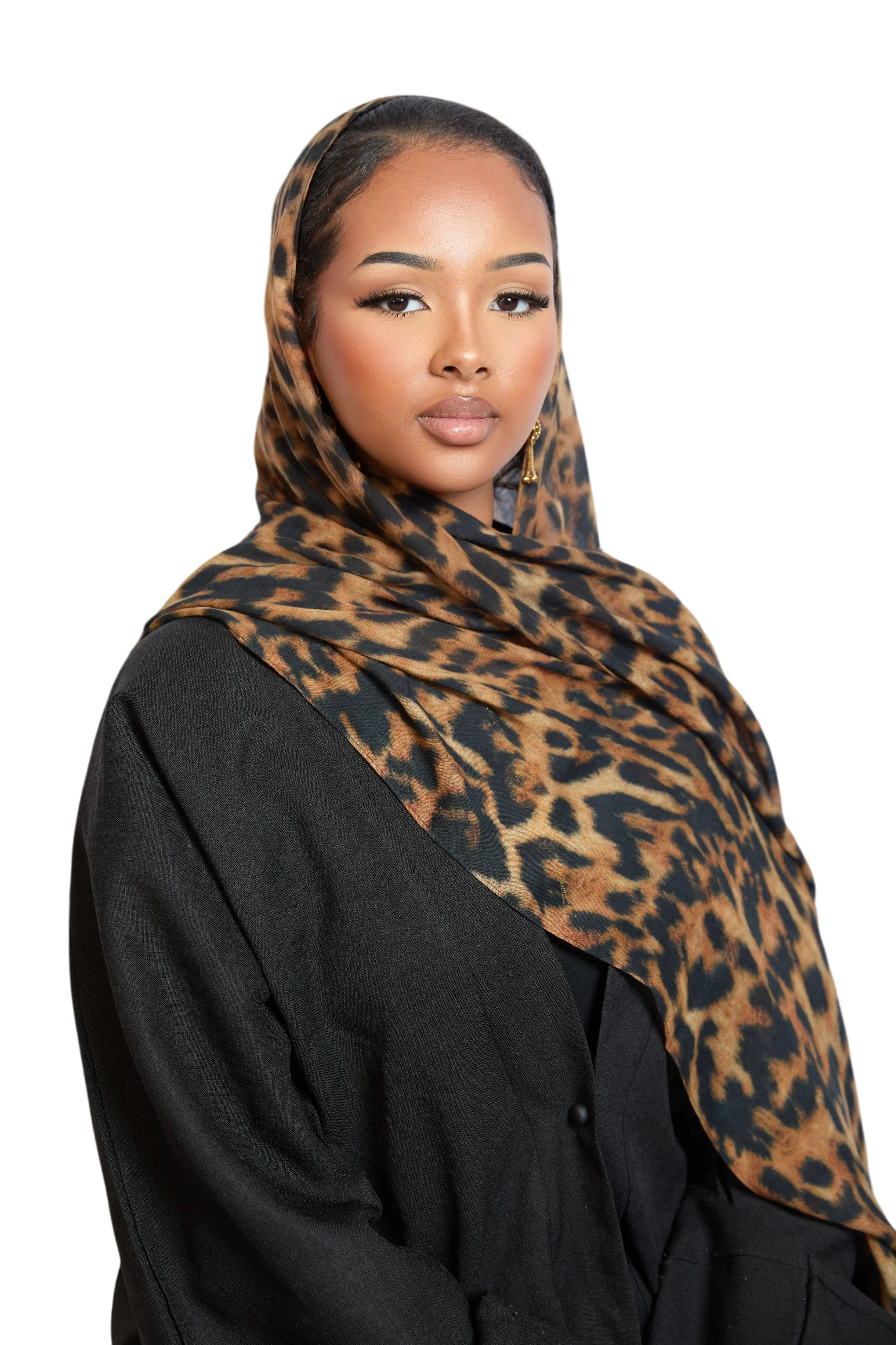 Leopard Print Modal Hijab Dar-Al-Hayya