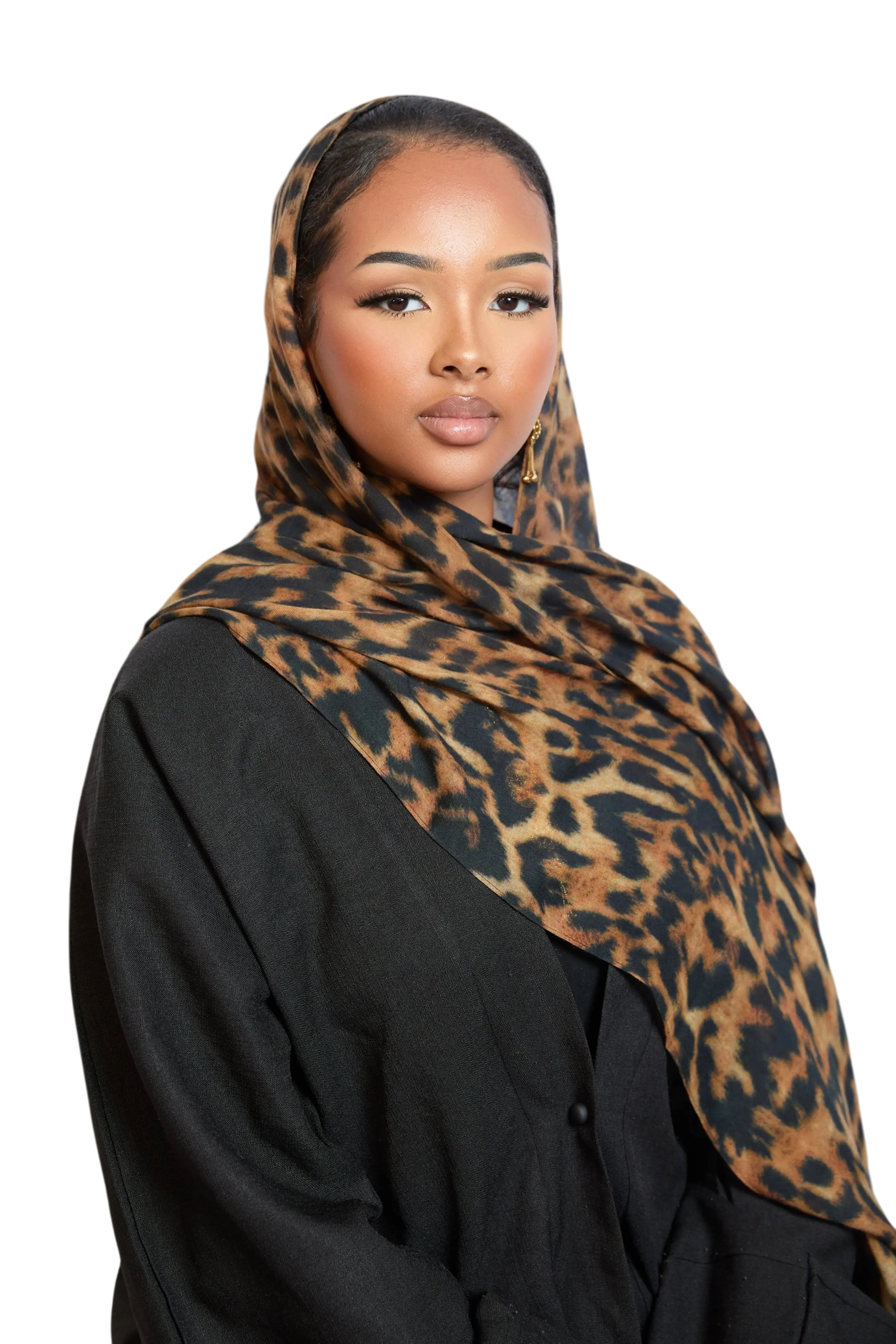 Leopard Print Modal Hijab Dar-Al-Hayya