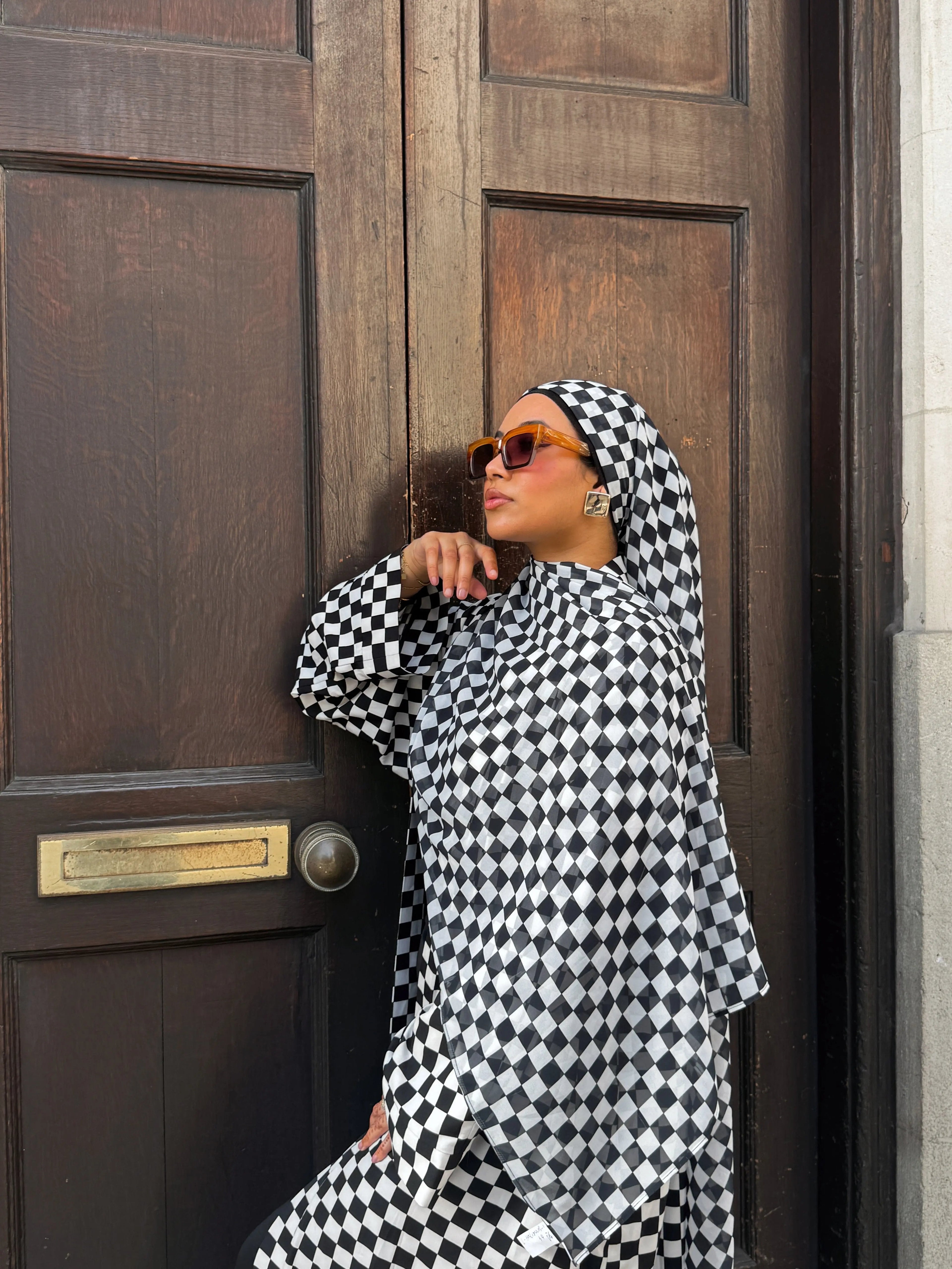 PRINTED ABAYA