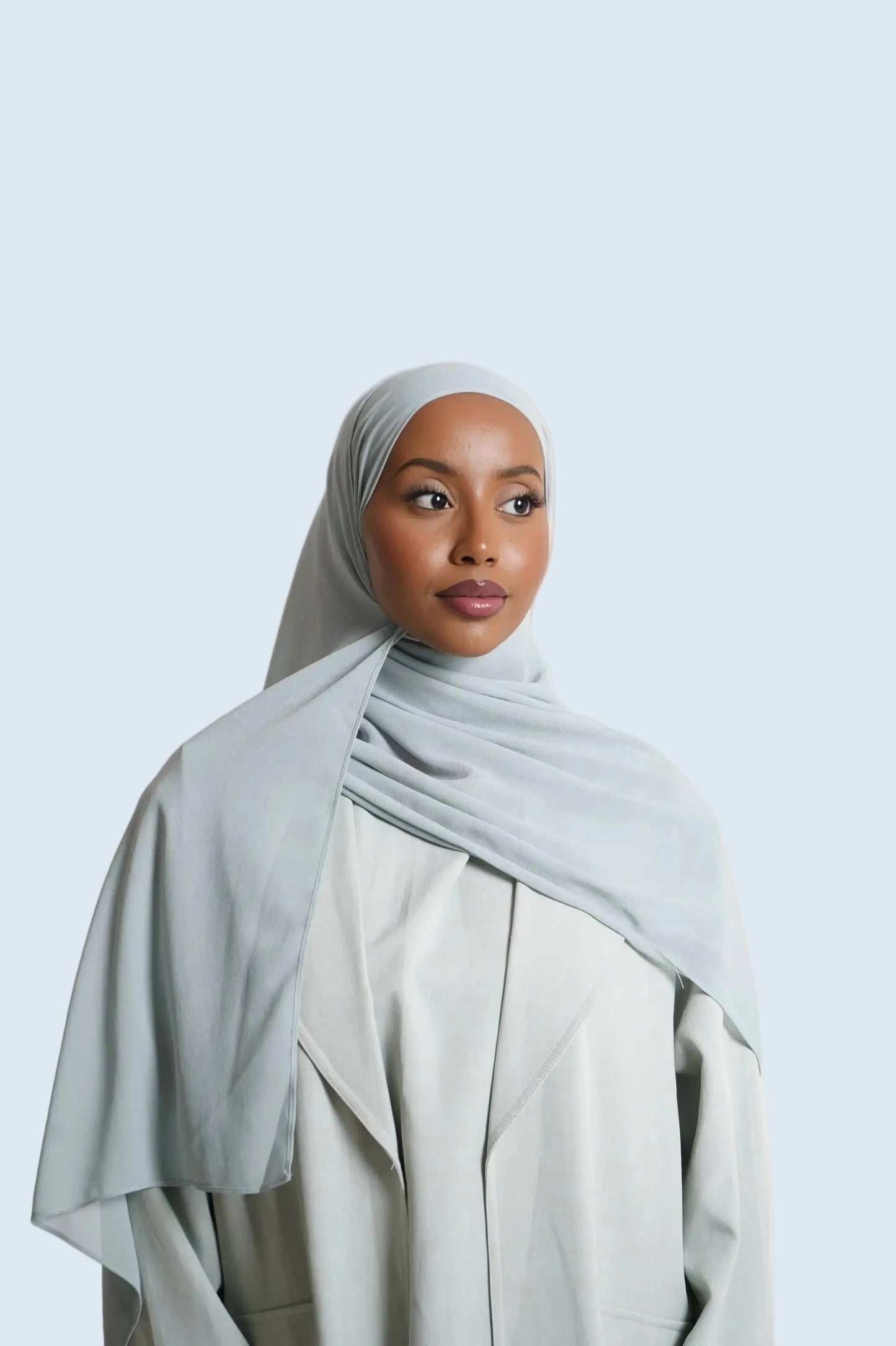Mint Bliss Blazer Abaya Set Dar-Al-Hayya