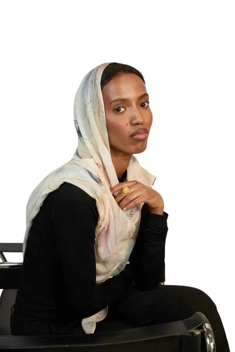 Soft Elegance Printed Modal Hijab Dar-Al-Hayya