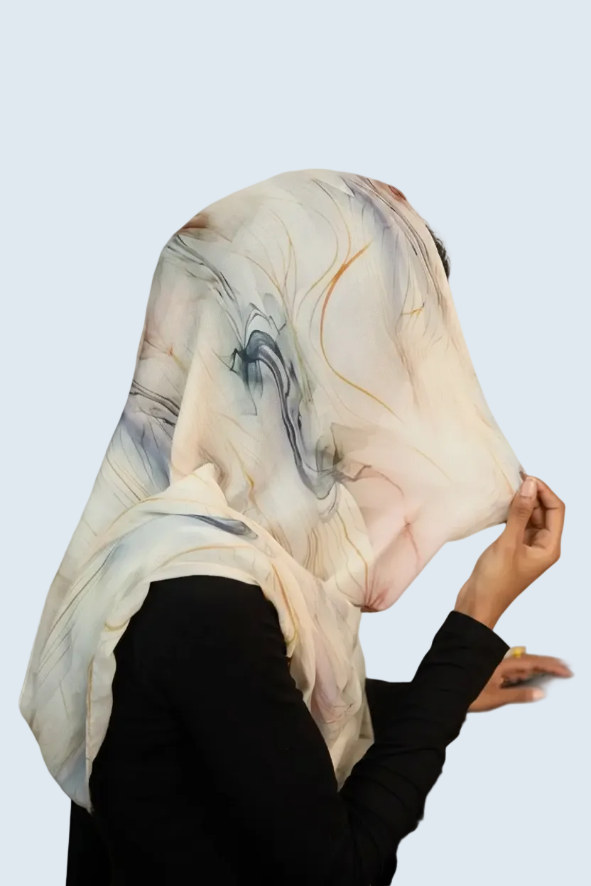 Soft Elegance Printed Modal Hijab Dar-Al-Hayya