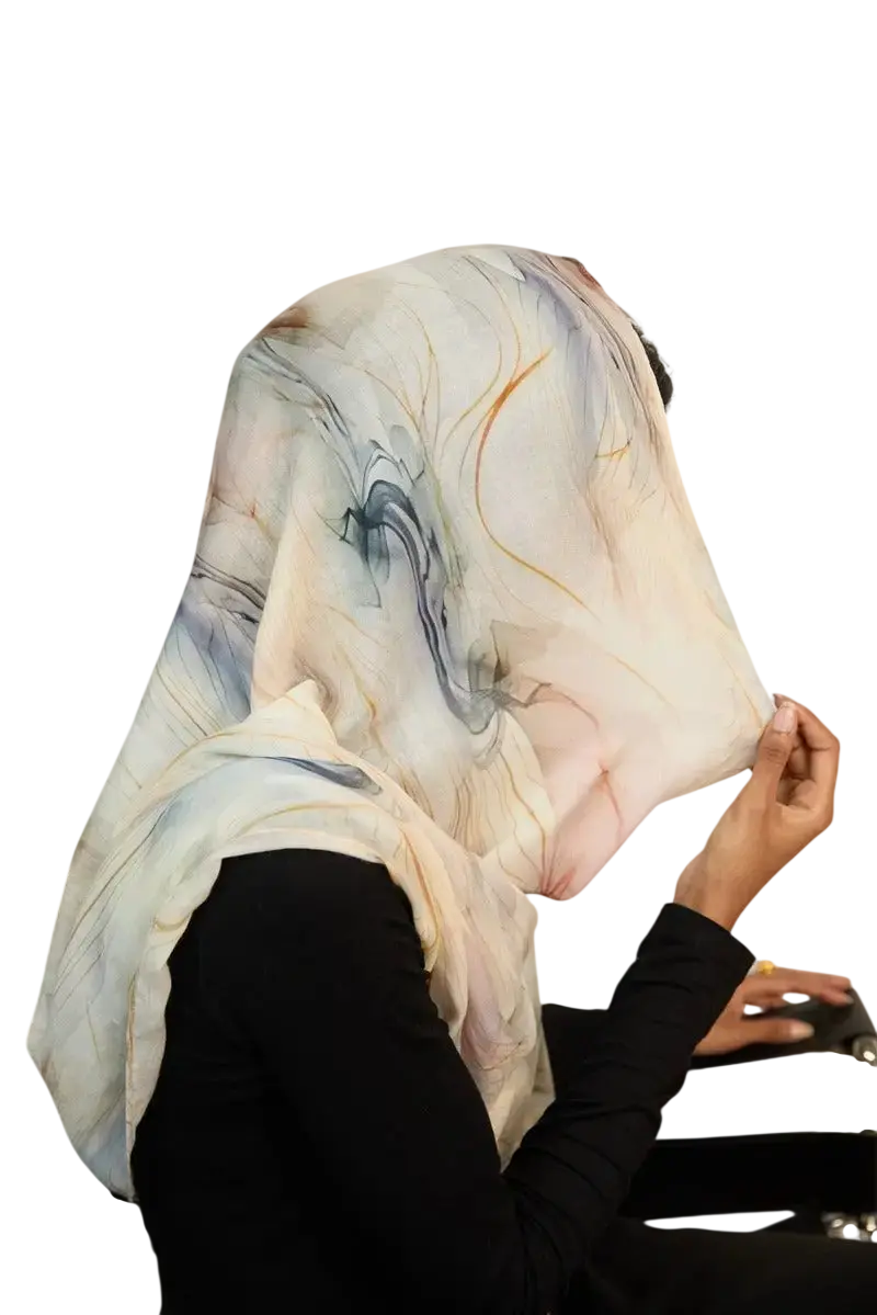 Soft Elegance Printed Modal Hijab Dar-Al-Hayya