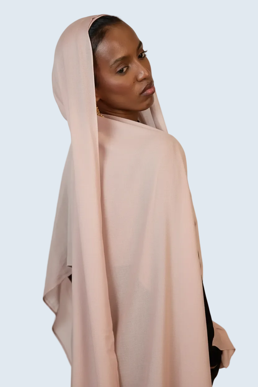 Soft Pink Plain Modal Hijab Dar-Al-Hayya