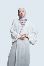Blossom Breeze Floral Print Abaya Dar-Al-Hayya