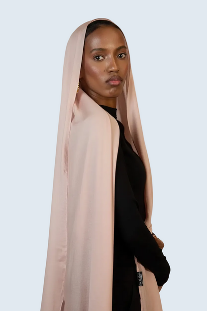 Soft Pink Plain Modal Hijab Dar-Al-Hayya
