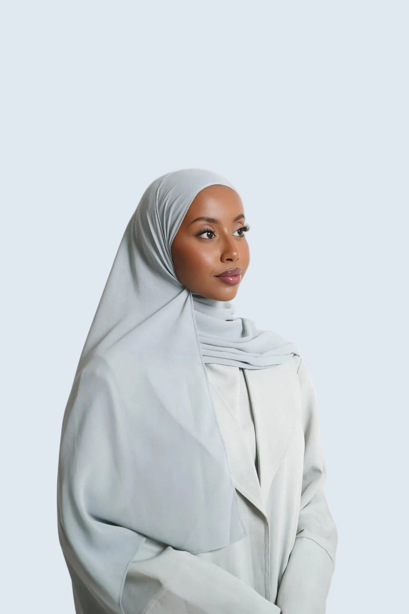 Mint Bliss Blazer Abaya Set Dar-Al-Hayya