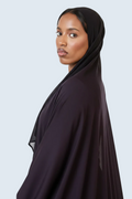 Purple & Black Ombre Modal Hijab Dar-Al-Hayya