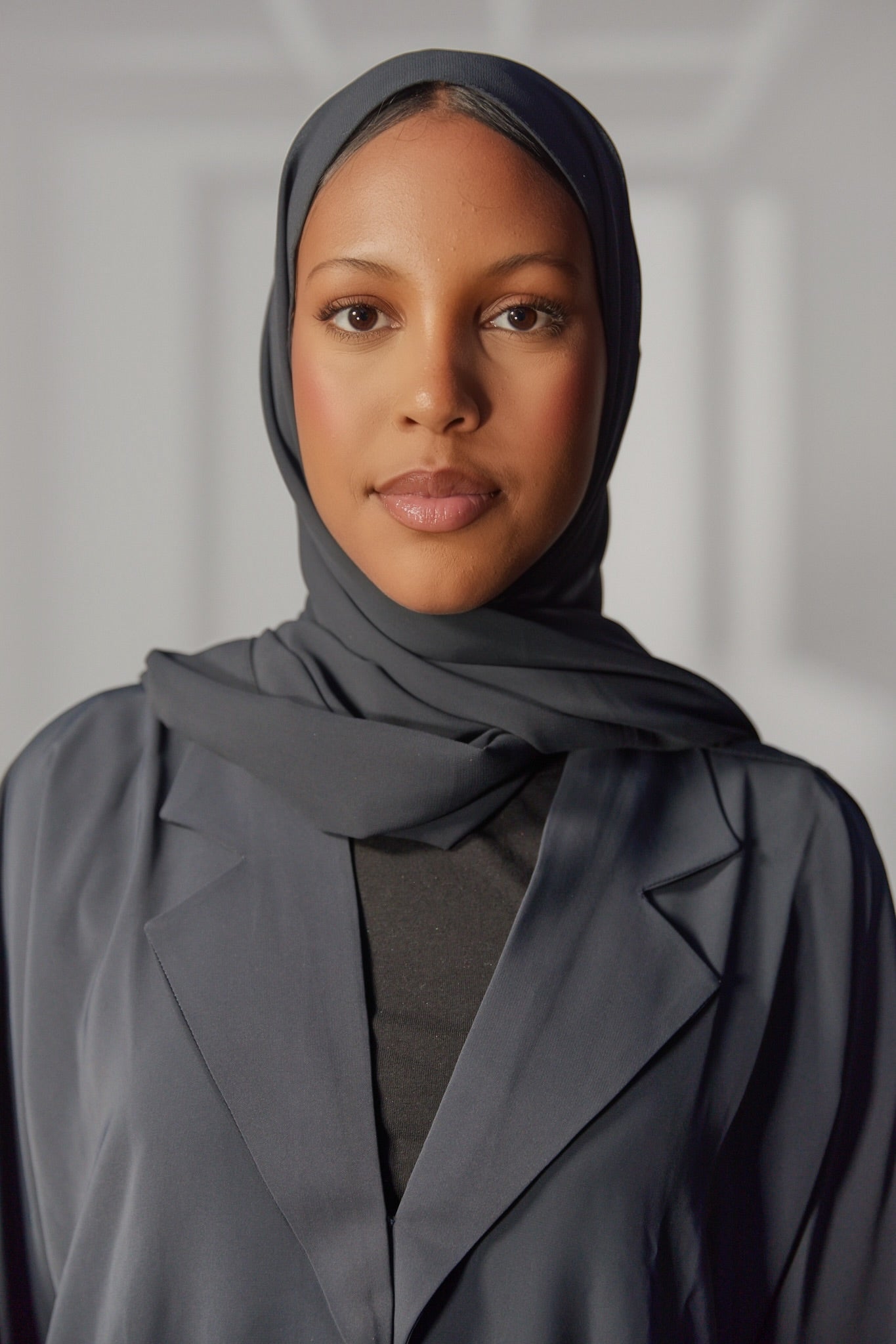Nadia Open Abaya Navy