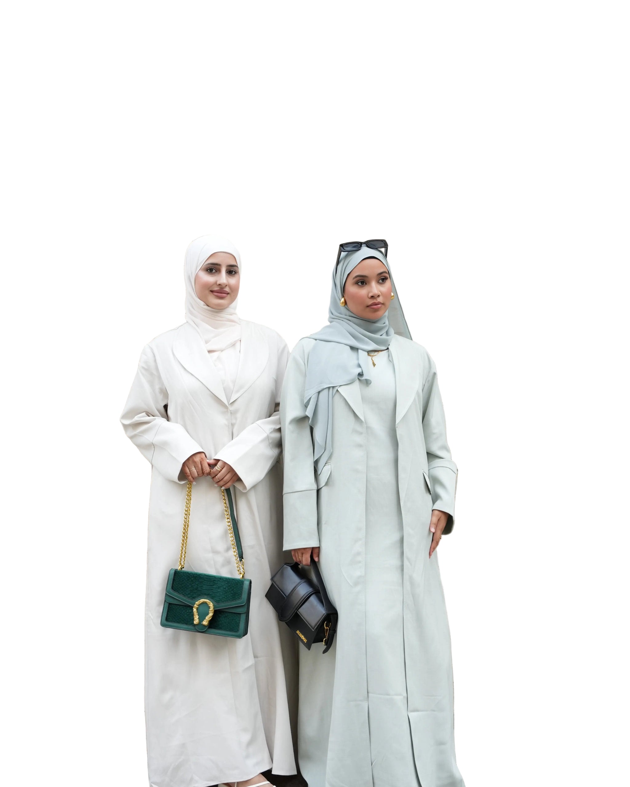 Mint Bliss Blazer Abaya Set Dar-Al-Hayya