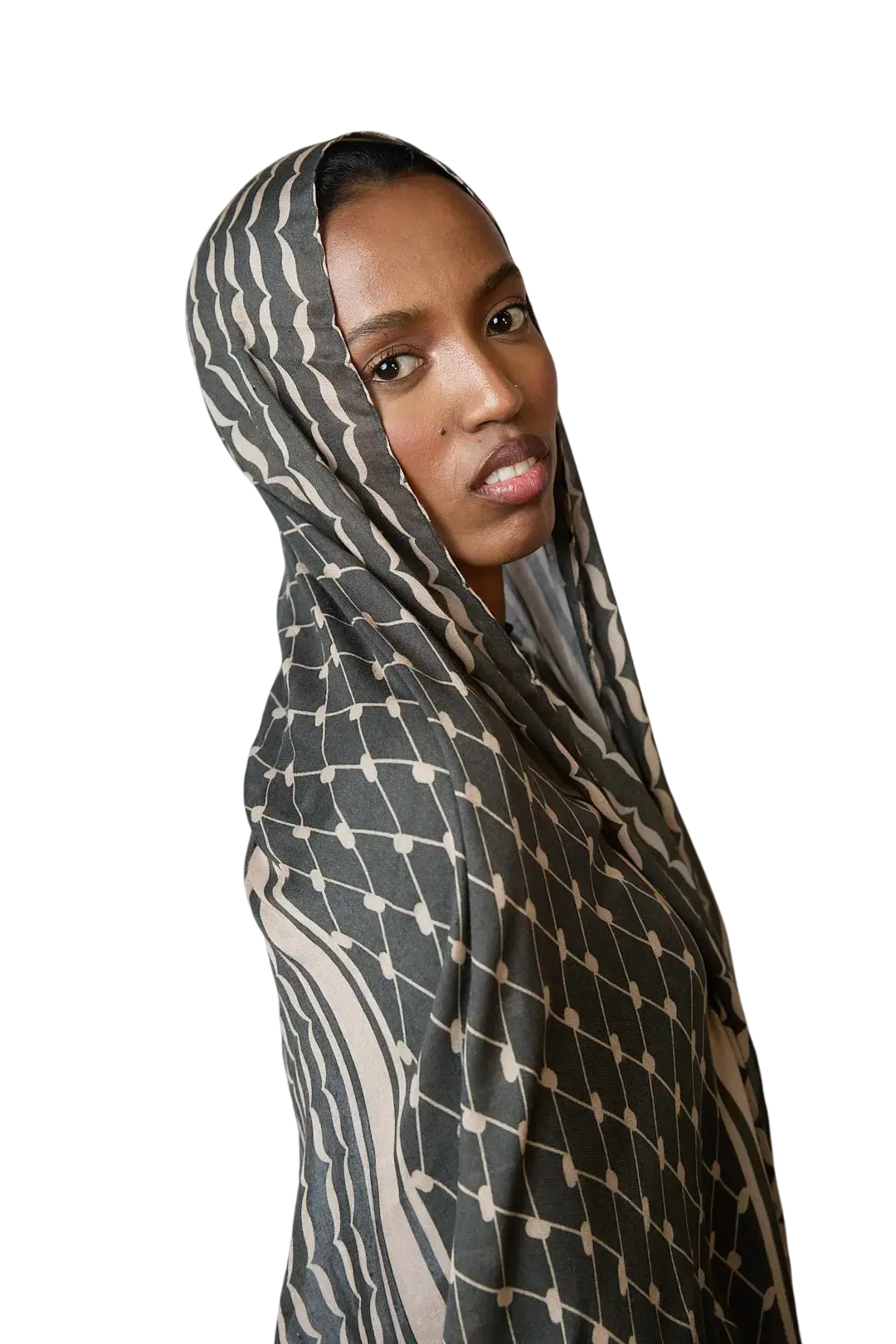 Keffiyeh Printed Modal Hijab Dar-Al-Hayya