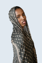 Keffiyeh Printed Modal Hijab Dar-Al-Hayya