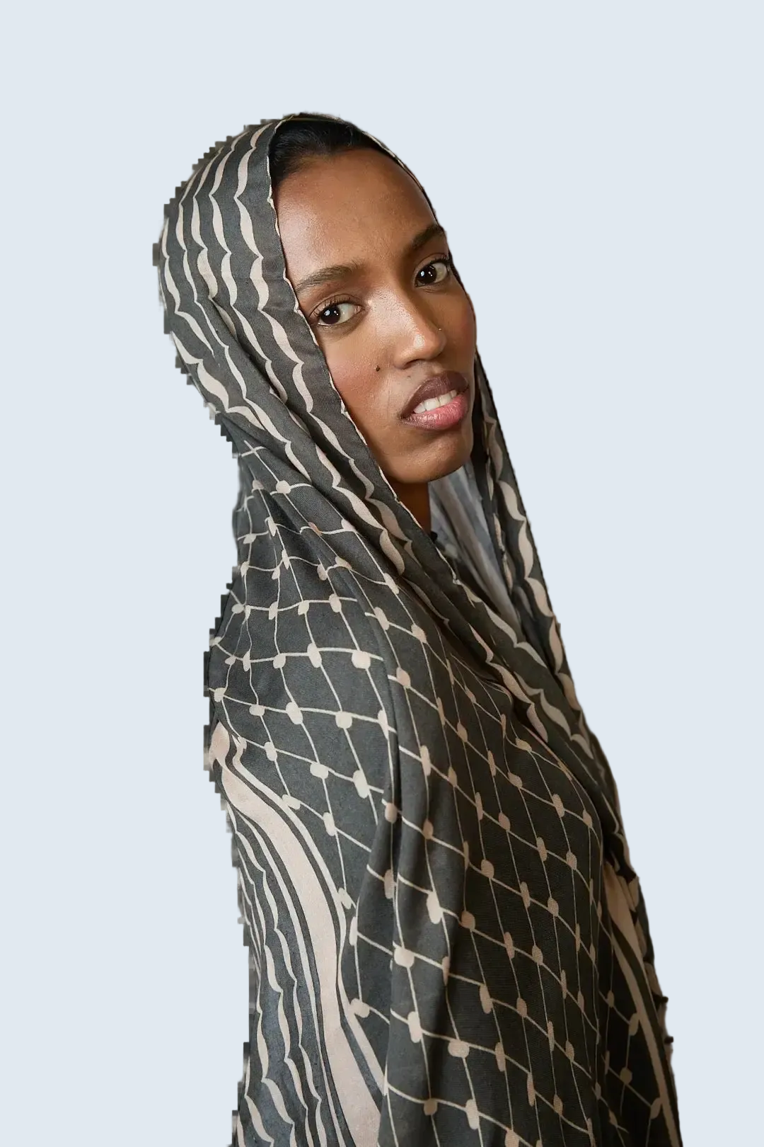 Keffiyeh Printed Modal Hijab Dar-Al-Hayya