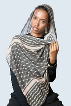 Keffiyeh Printed Modal Hijab Dar-Al-Hayya
