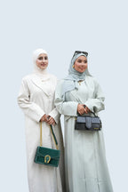 Ivory Bliss Blazer Abaya Set Dar-Al-Hayya