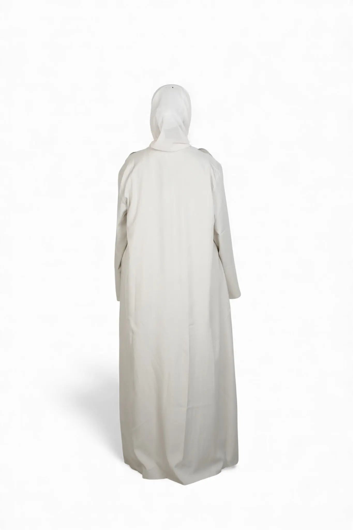 Ivory Bliss Blazer Abaya Set Dar-Al-Hayya