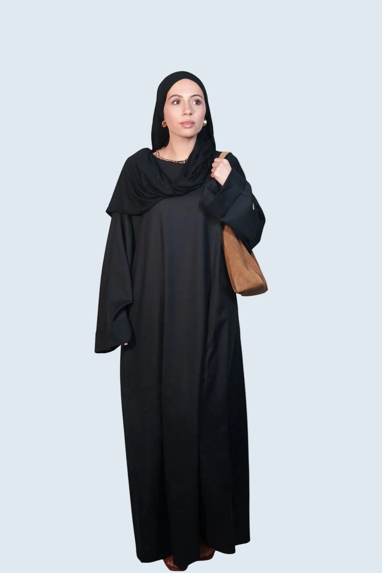 NOIR ÉLANCE ABAYA Dar-Al-Hayya