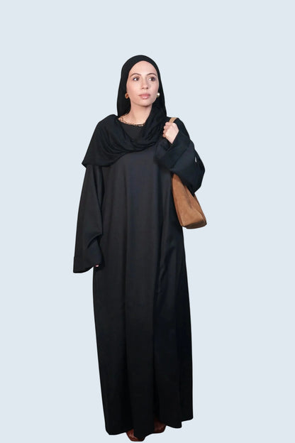 NOIR ÉLANCE ABAYA Dar-Al-Hayya