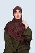 Classic Espresso Jersey Hijab