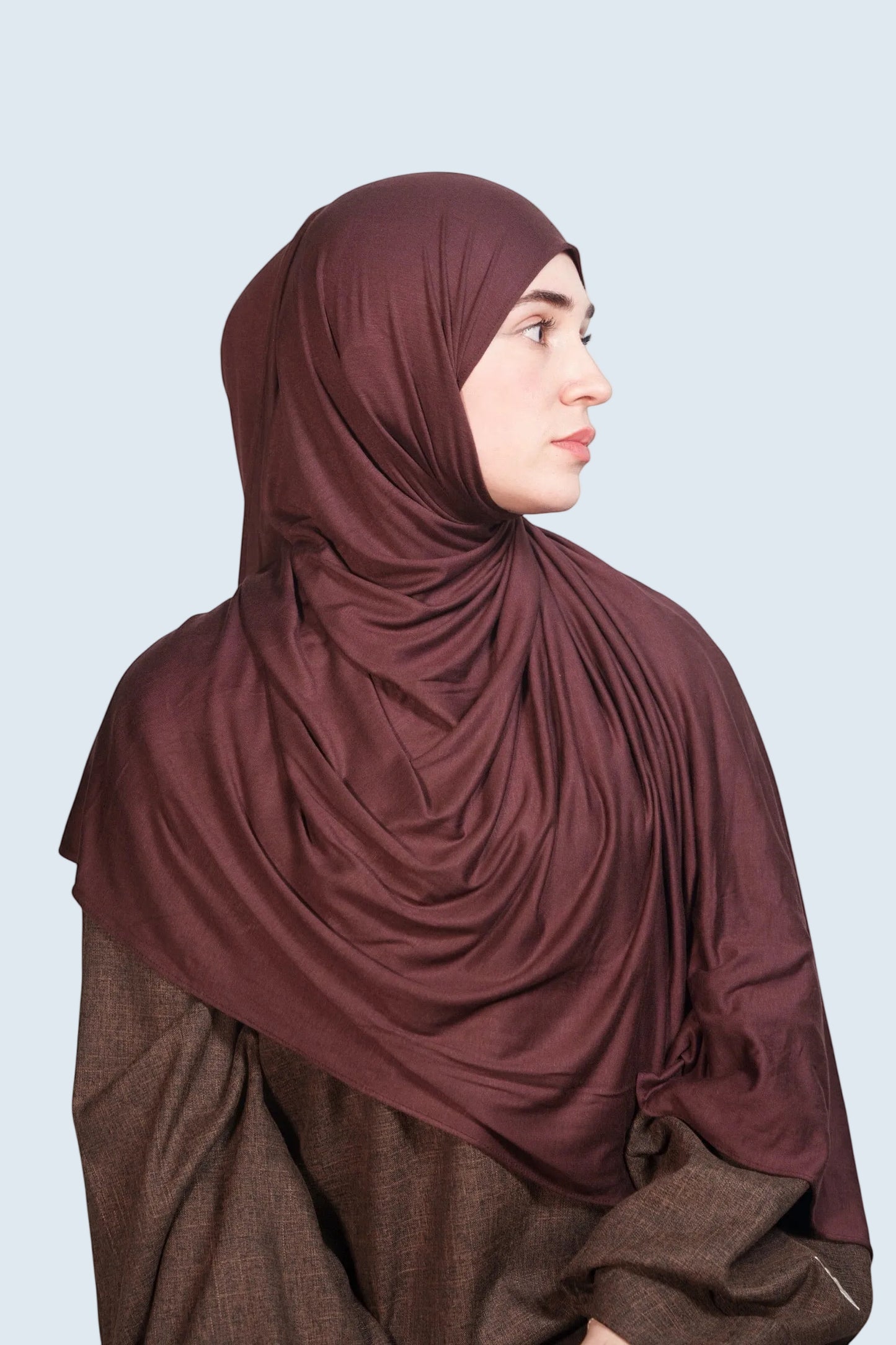 Classic Espresso Jersey Hijab