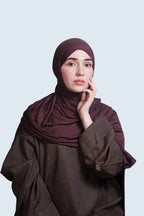 Classic Espresso Jersey Hijab