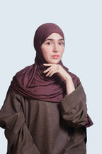Classic Espresso Jersey Hijab