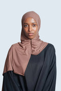 Premium Caramel Jersey Hijab