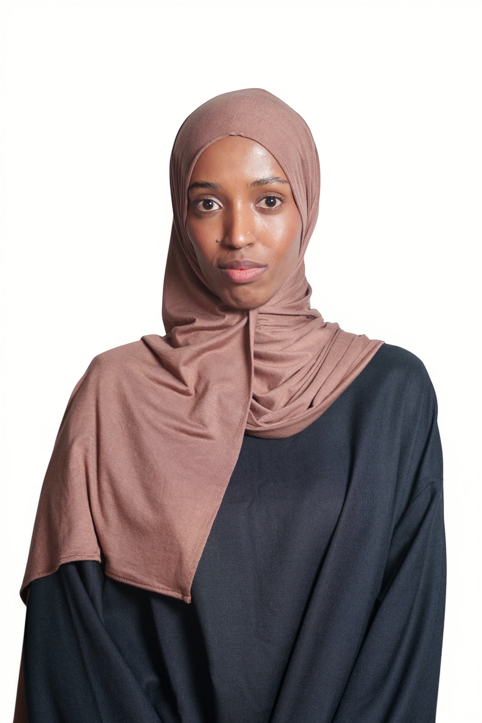 CARAMEL PREMIUM JERSEY HIJAB (Light Brown)