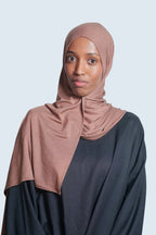 Premium Caramel Jersey Hijab