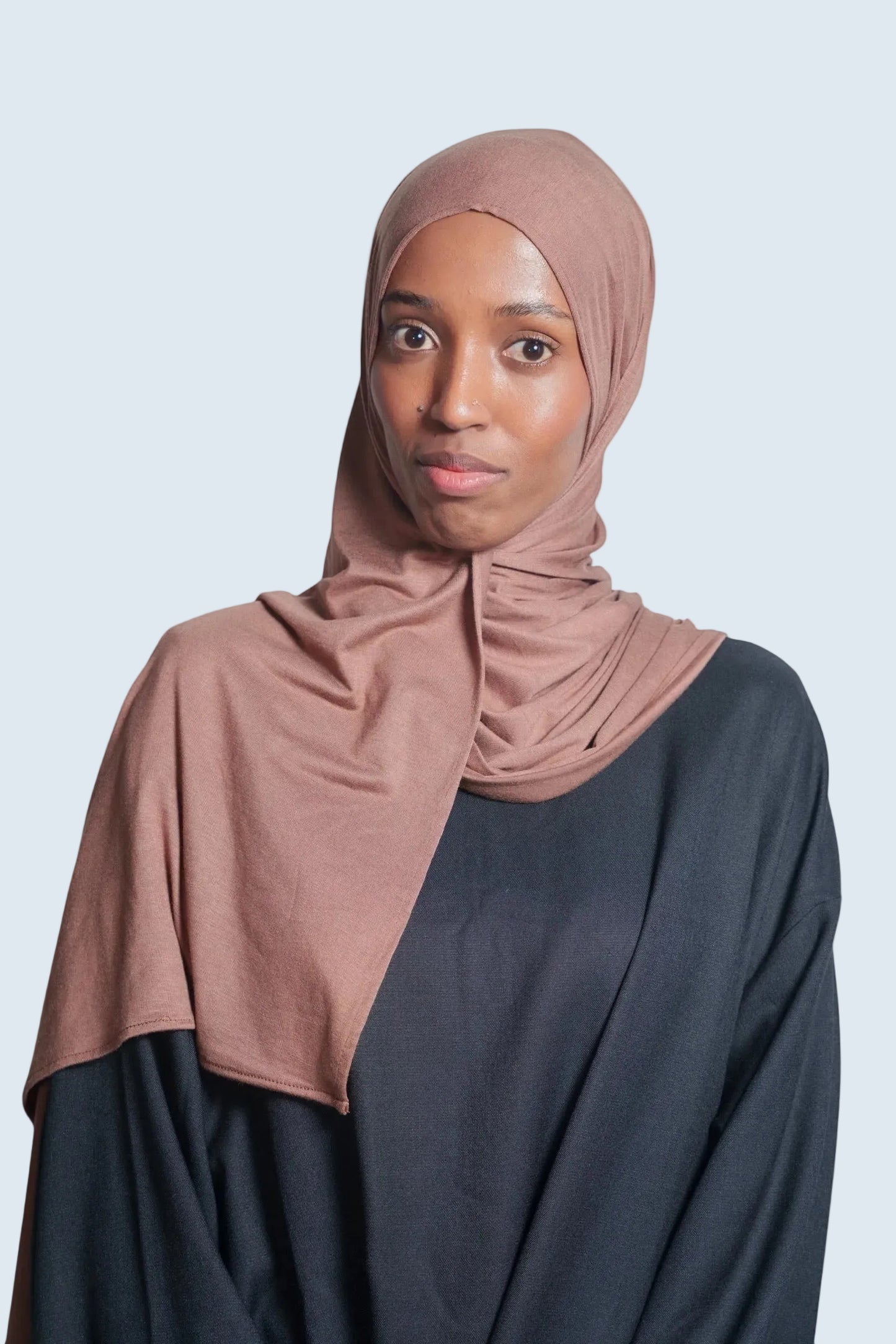 Premium Caramel Jersey Hijab