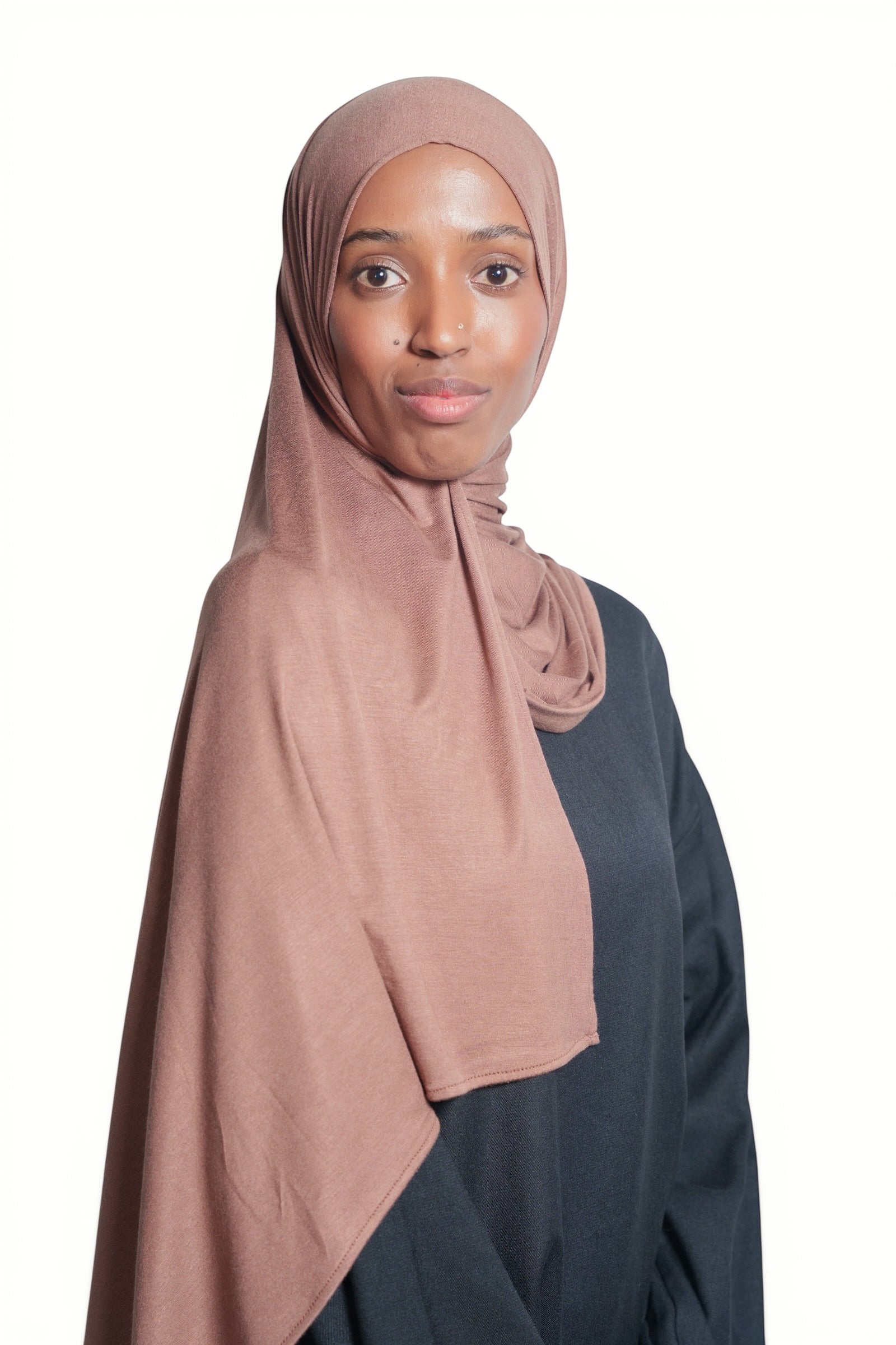 CARAMEL PREMIUM JERSEY HIJAB (Light Brown)