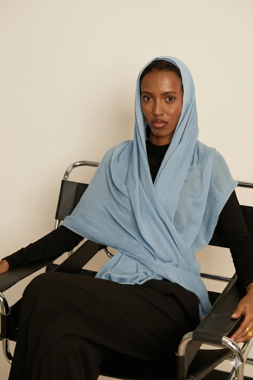 Light Blue Modal Hijab