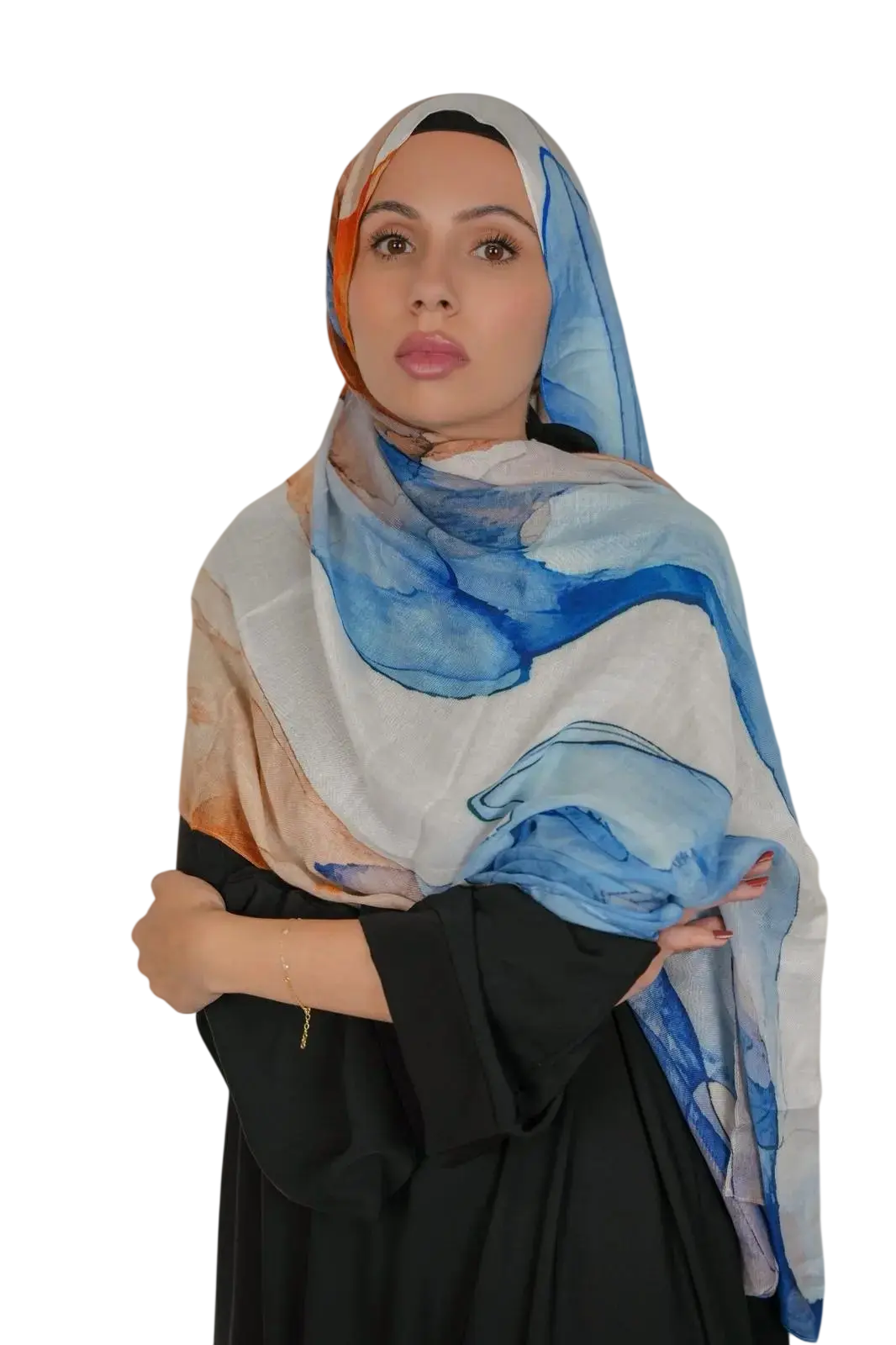 Sunrise Smoke Bamboo Print Modal Dar-Al-Hayya