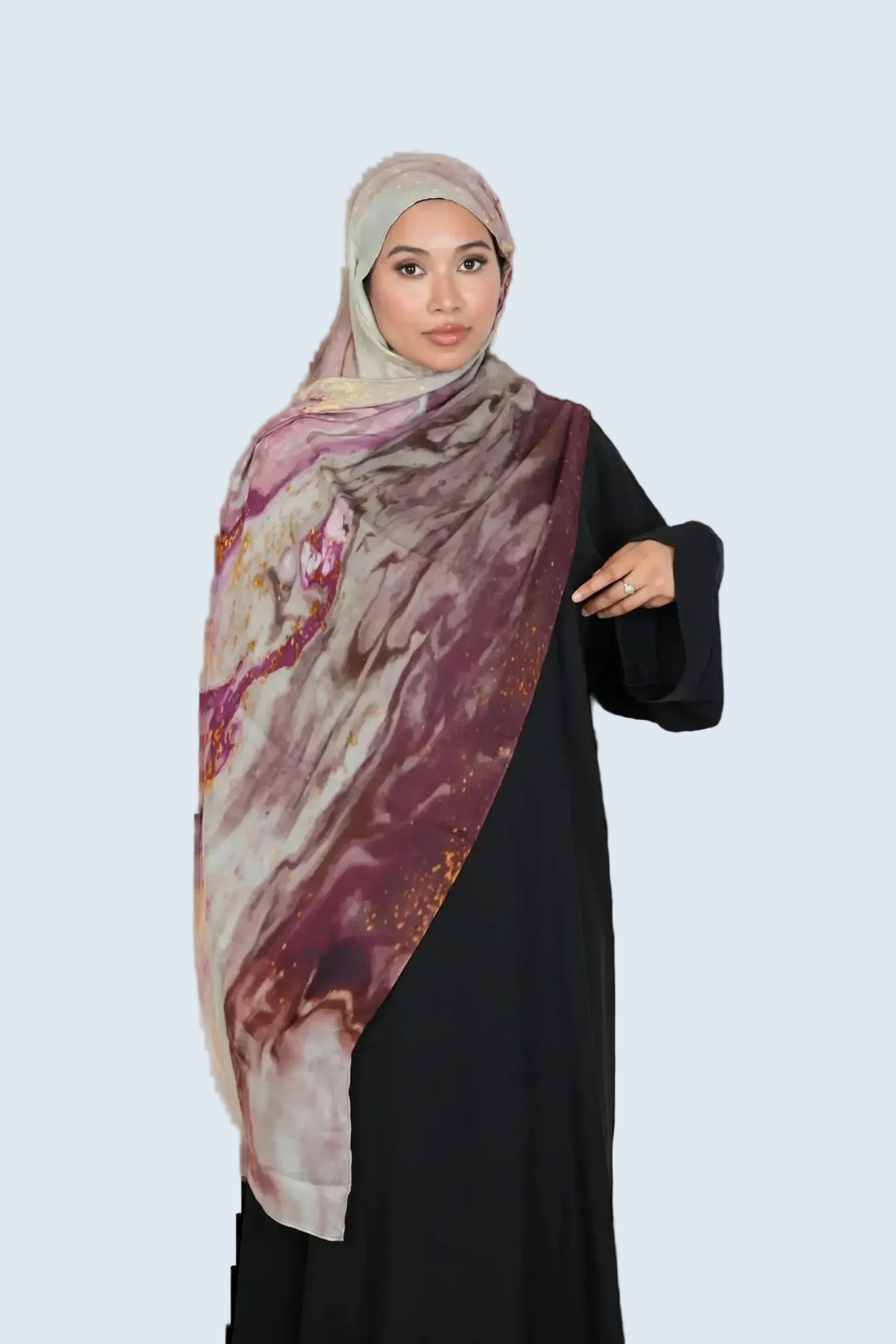 Golden Orchid Bamboo Print Modal Dar-Al-Hayya