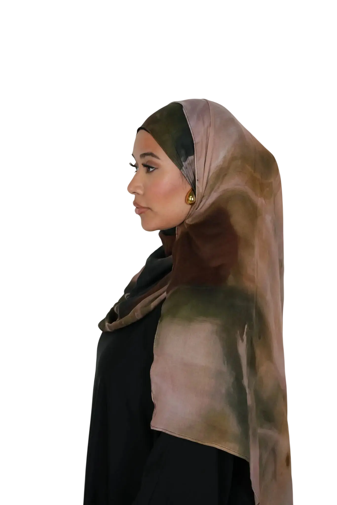 Bronze Haze Print Modal Hijab Dar-Al-Hayya