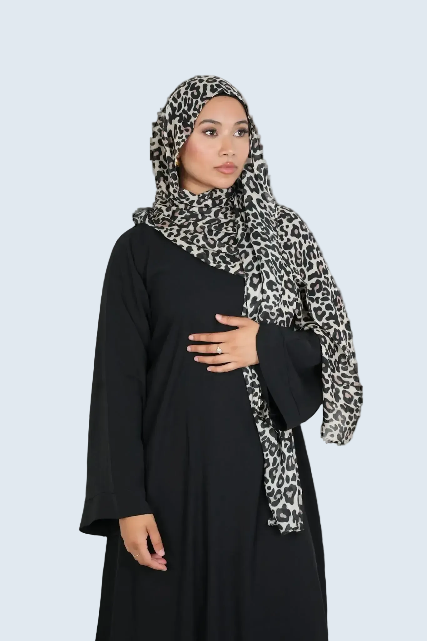 Zebra Print Modal Hijab Dar-Al-Hayya