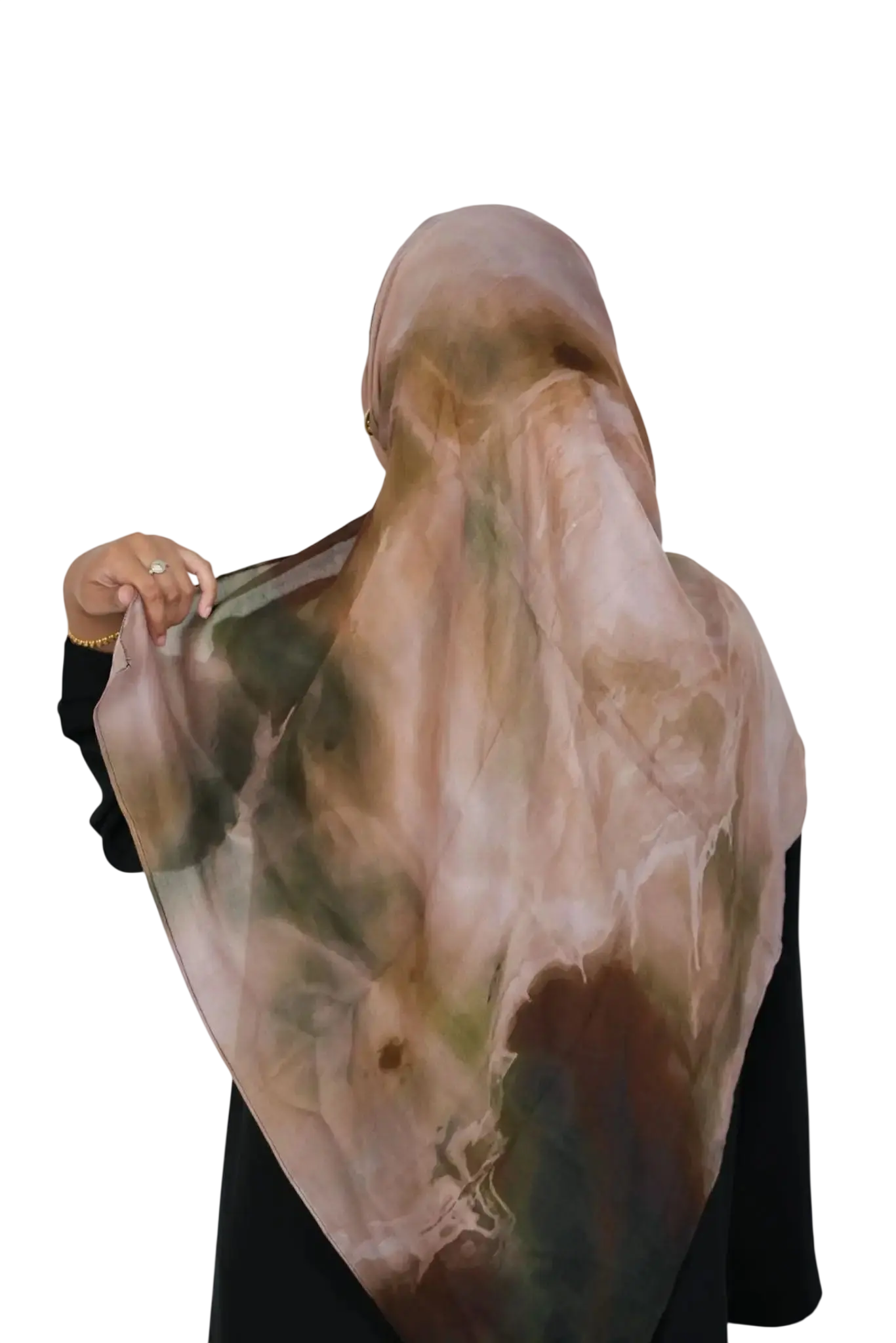 Bronze Haze Print Modal Hijab Dar-Al-Hayya