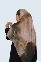 Bronze Haze Print Modal Hijab Dar-Al-Hayya