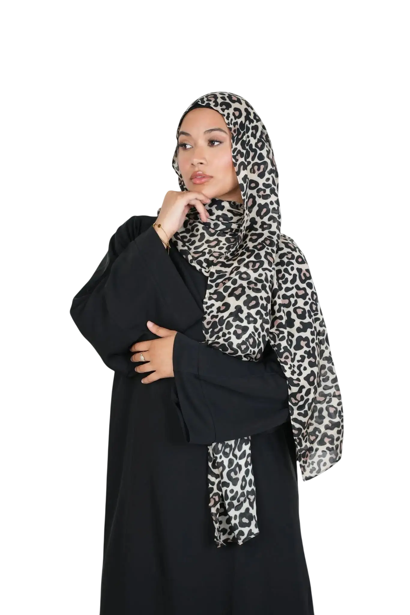 Zebra Print Modal Hijab Dar-Al-Hayya