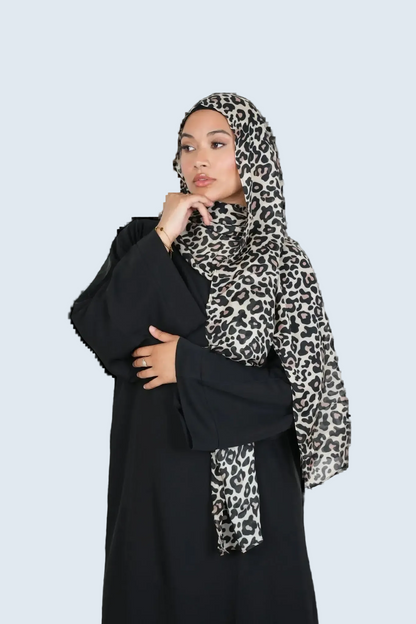 Zebra Print Modal Hijab Dar-Al-Hayya