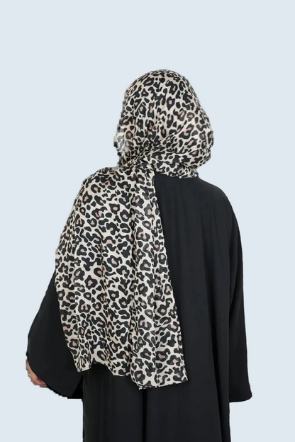 Zebra Print Modal Hijab Dar-Al-Hayya