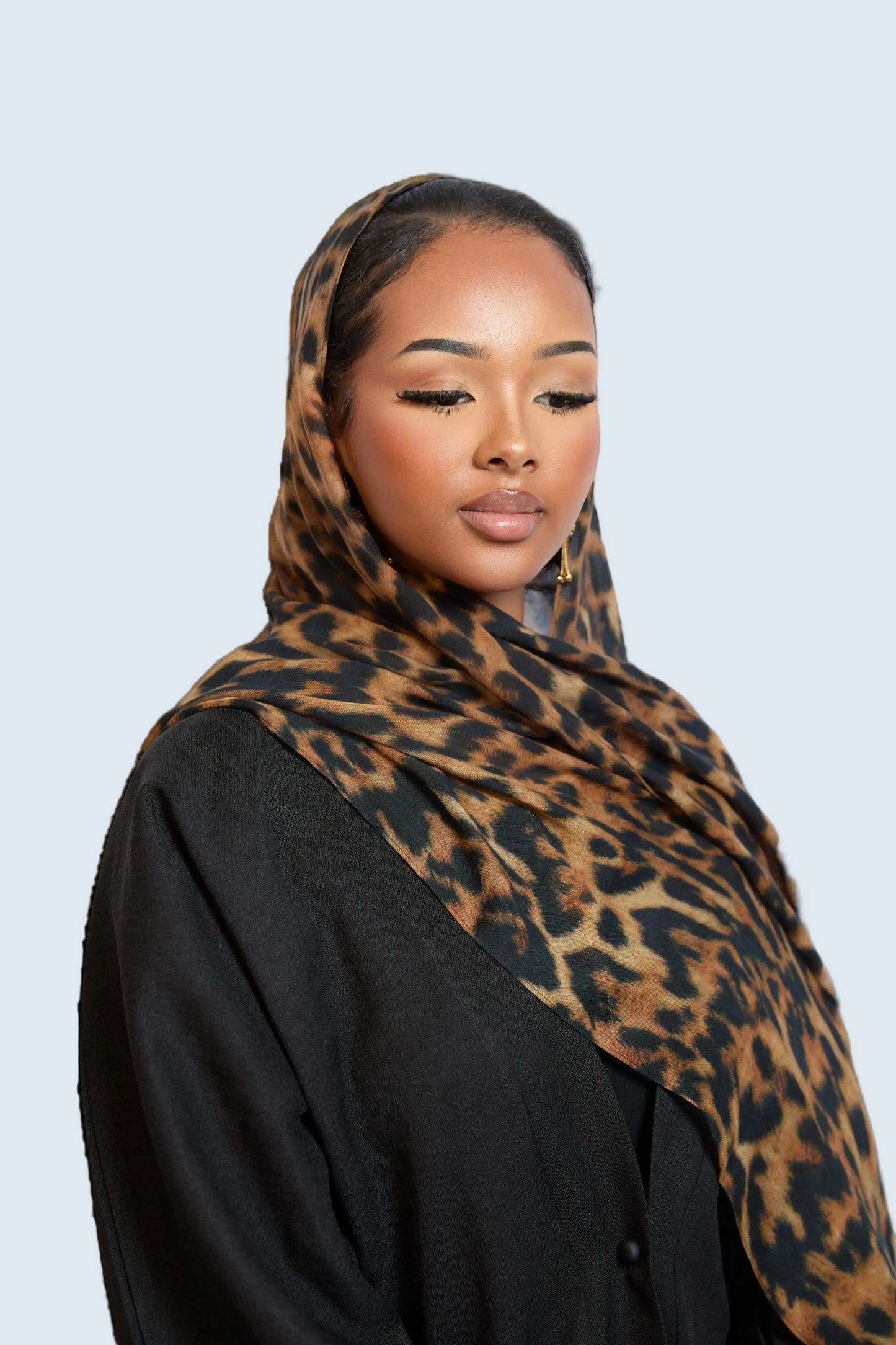 Leopard Print Modal Hijab Dar-Al-Hayya