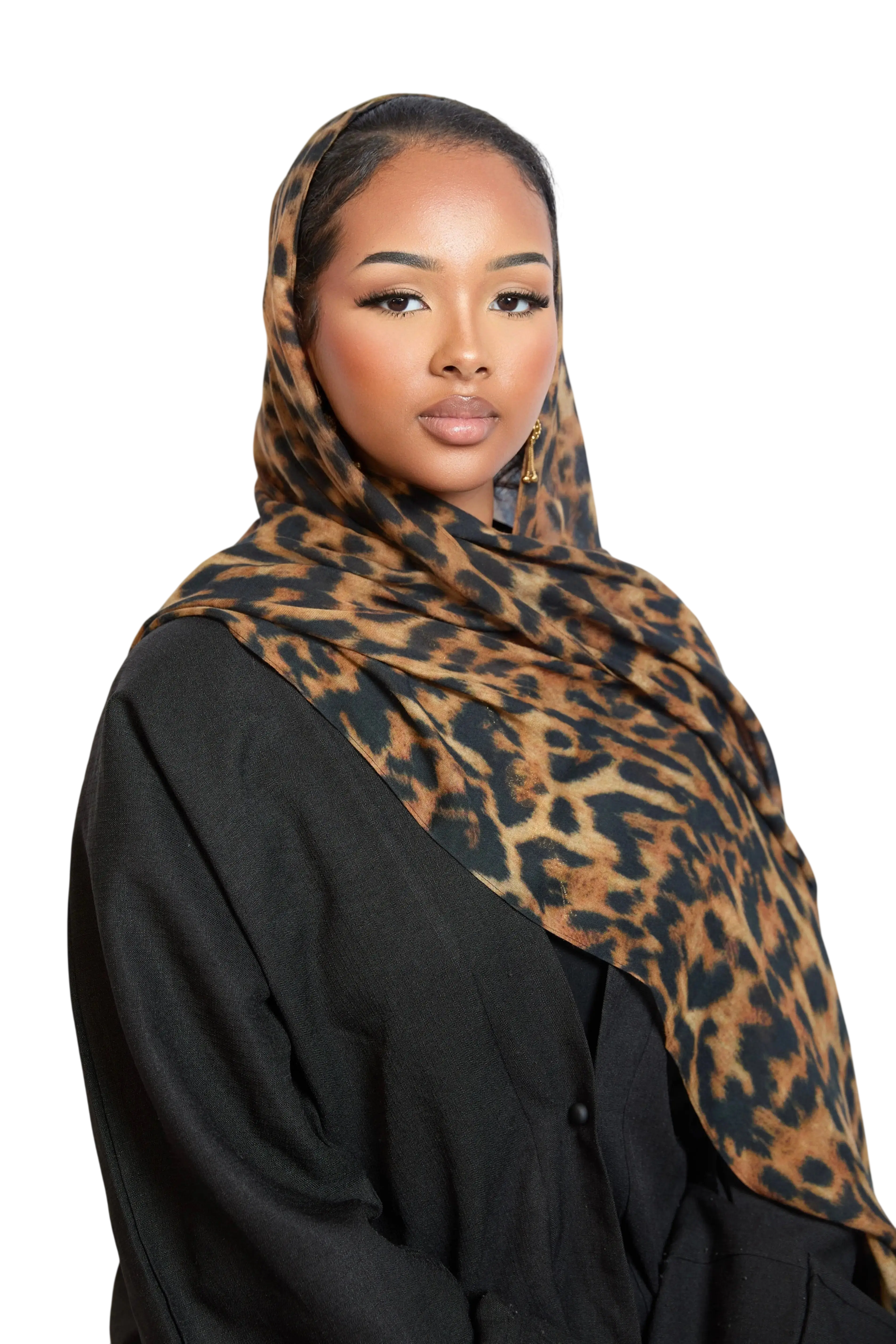 Leopard Print Modal Hijab Dar-Al-Hayya