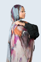 Abstract Printed Modal Hijab Dar-Al-Hayya