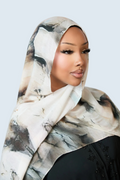 Marble Printed Modal Hijab Dar-Al-Hayya
